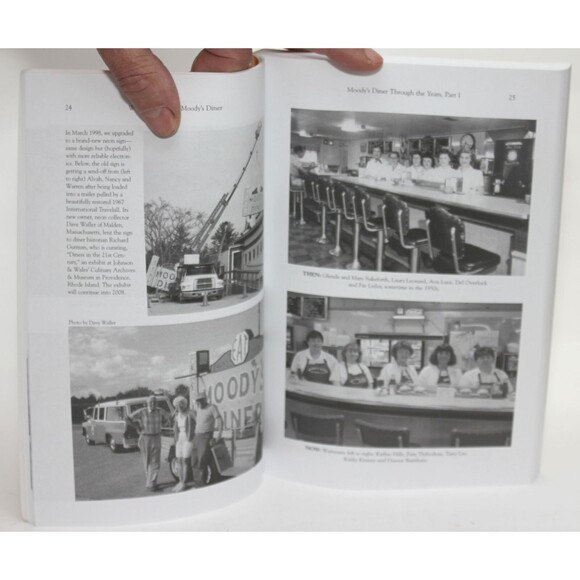 Signed WHAT'S COOKING AT MOODY'S DINER by Nancy Genthner Versa 2003 TPB Cookbook - Picture 8 of 10